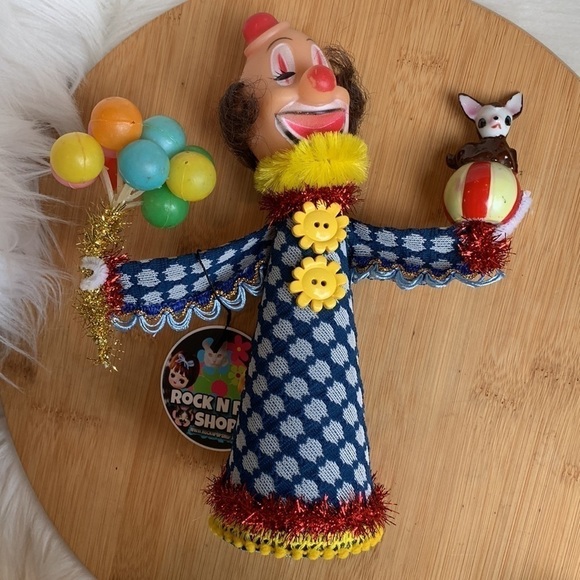 Ami’s Rock N Pop Shop | NWT Handmade Cone Clown Doll Signed by Ami Albea Negron - Picture 12 of 12